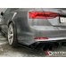 Накладки сплиттеры на пороги на Audi S5 B9